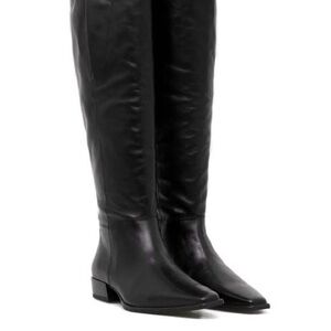 Vagabond Black Over the Knee Boots